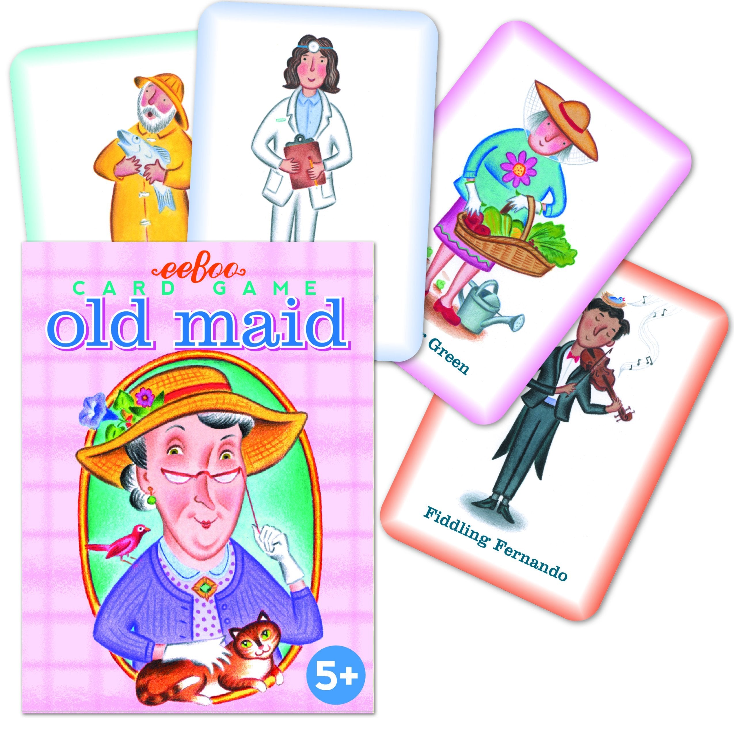 Old Maid Playing Cards | eeboo