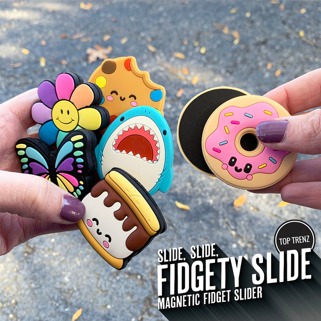 Fidgety Slide Magnet - Fidget Toy Shapes | Top Trenz