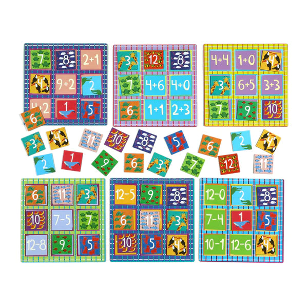 Simple Math Bingo | eeboo