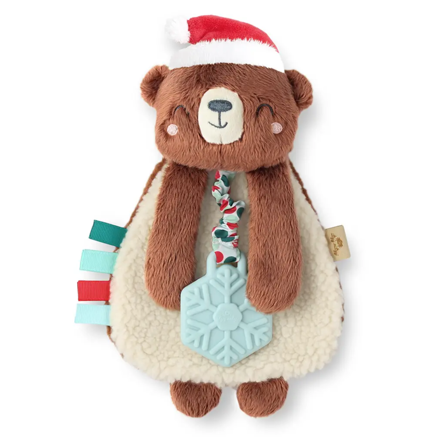Itzy Lovey™ Holiday Bear Plush + Teether Toy