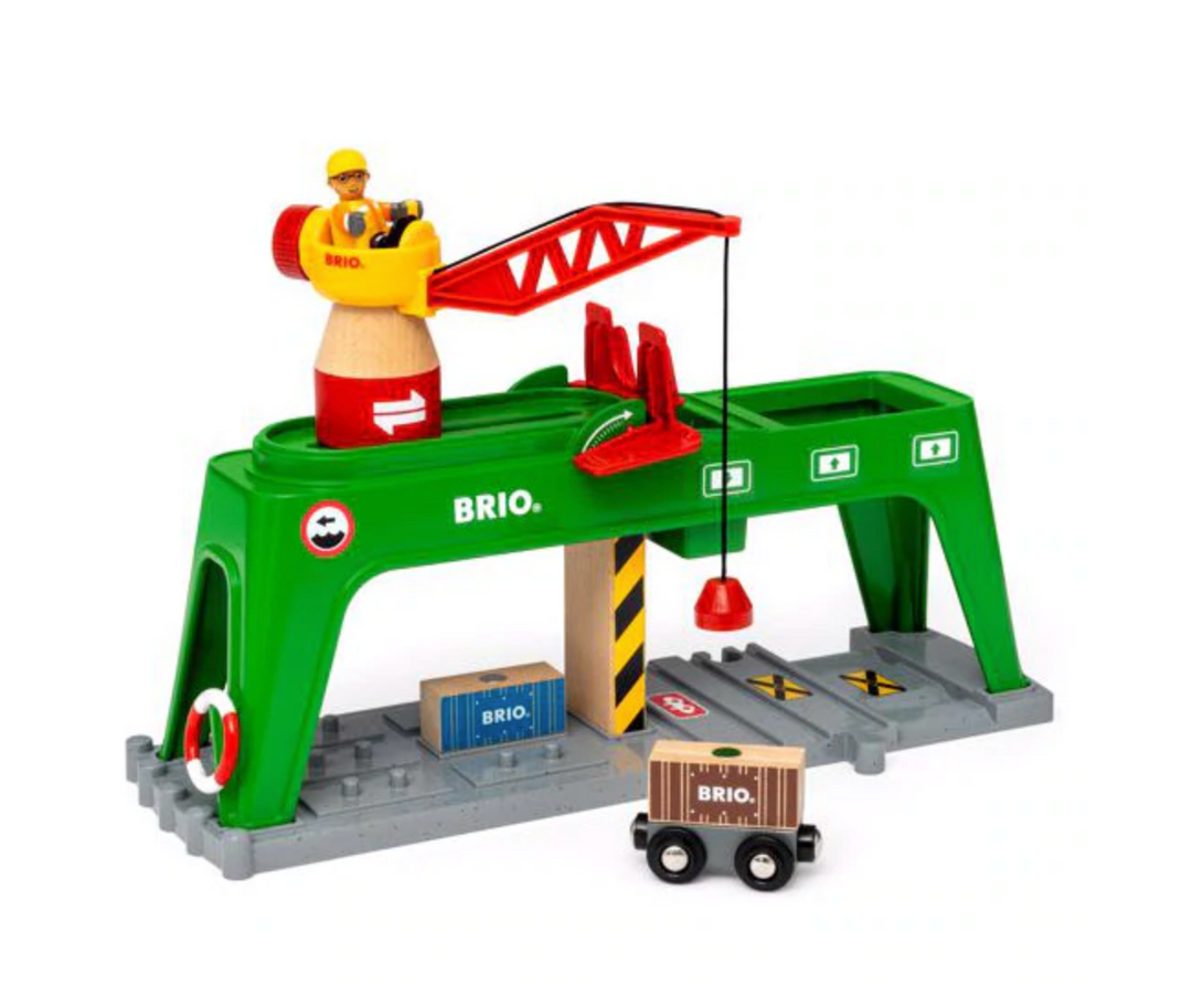 Container Crane Set | BRIO - LOCAL PICK UP ONLY