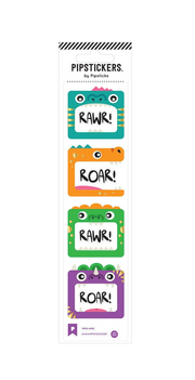 Open Wide Stickers