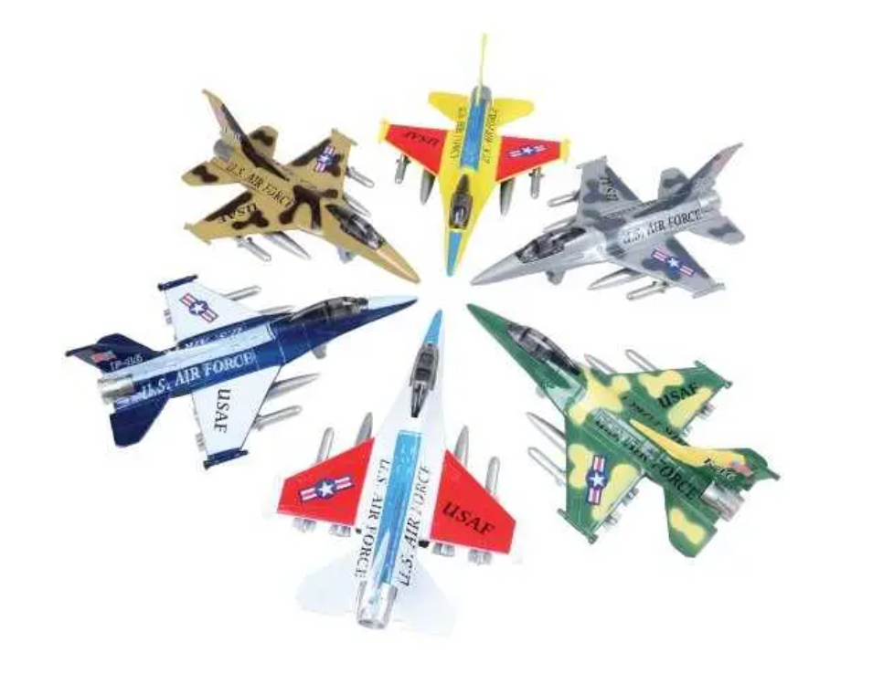 Diecast Pull-Back Fly Tiger Fliers