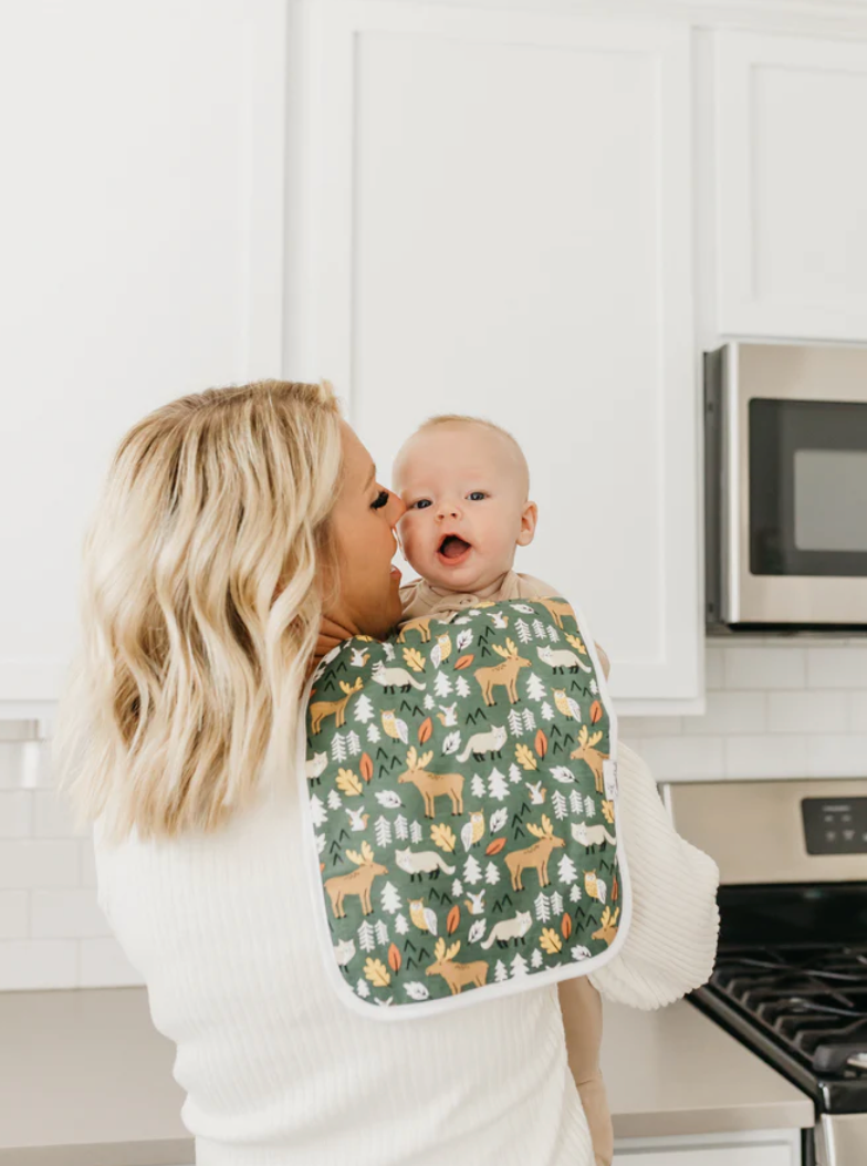 Atwood Burp Cloth Set | Copper Pearl