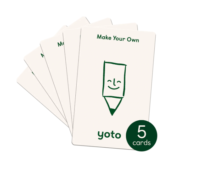 Yoto - Make Your Own Pack - 5 Cards