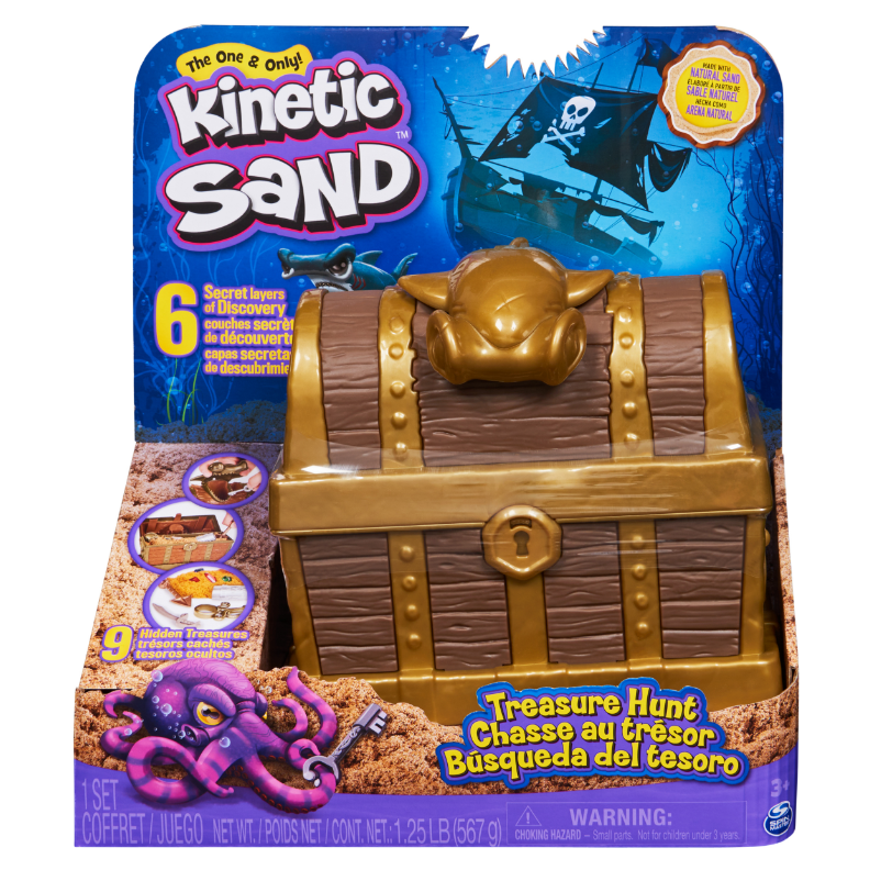 Kinetic Sand - Treasure Hunt Playset