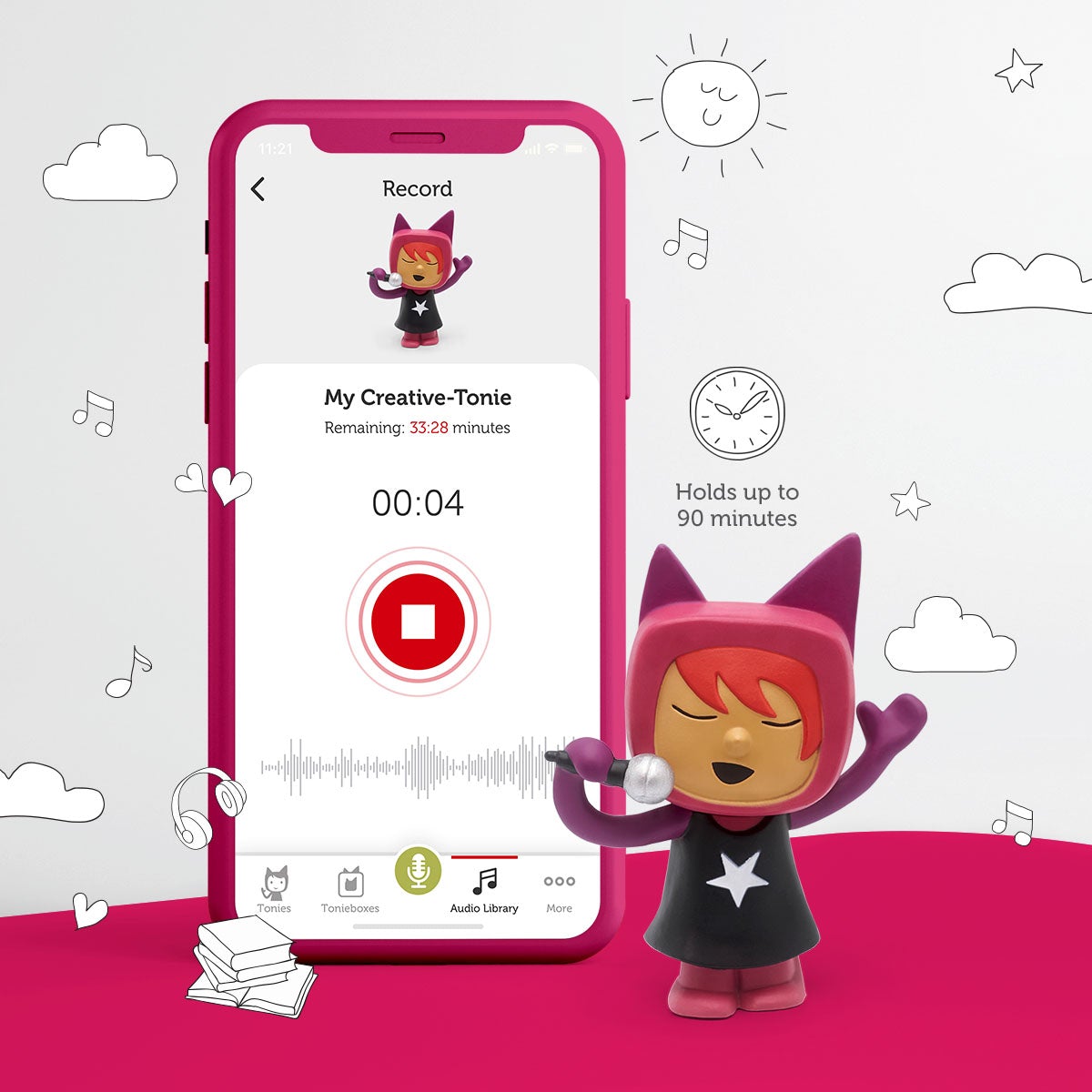 Creative Tonie - Singer | Tonies – The Curious Bear Toy & Book Shop