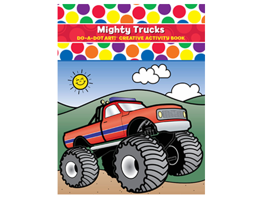 Mighty Trucks - Creative Activity Book