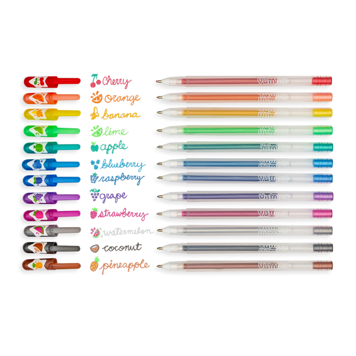 Yummy Yummy Scented Colored Glitter Gel Pens 2.0 | OOLY