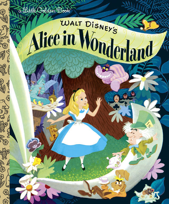 Little Golden Book Walt Disney’s Alice in Wonderland (Disney Classic)