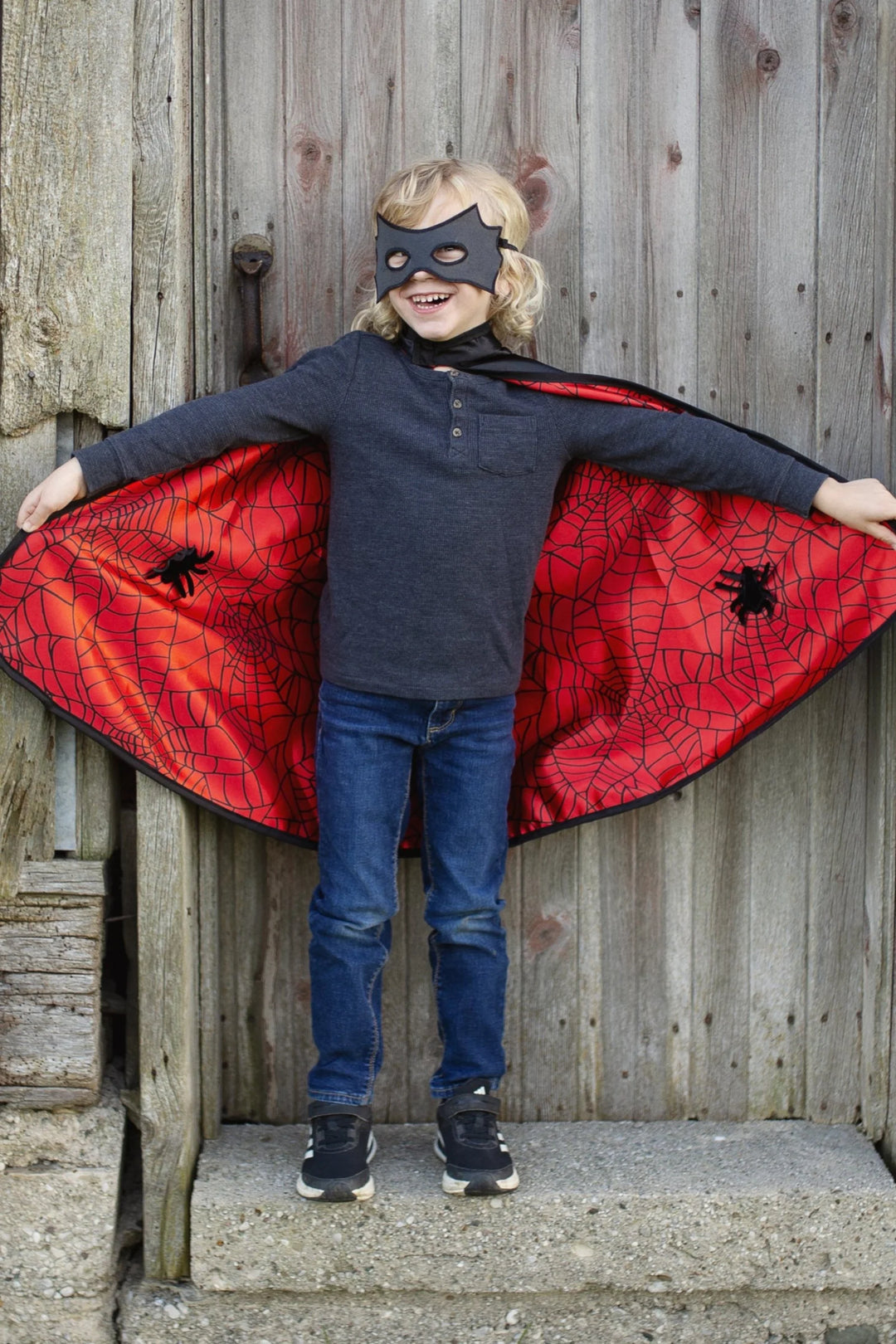 Spider Bat Reversible Cape and Mask | Great Pretenders
