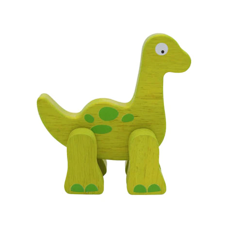 Posable Dinosaur - Green Brontosaurus