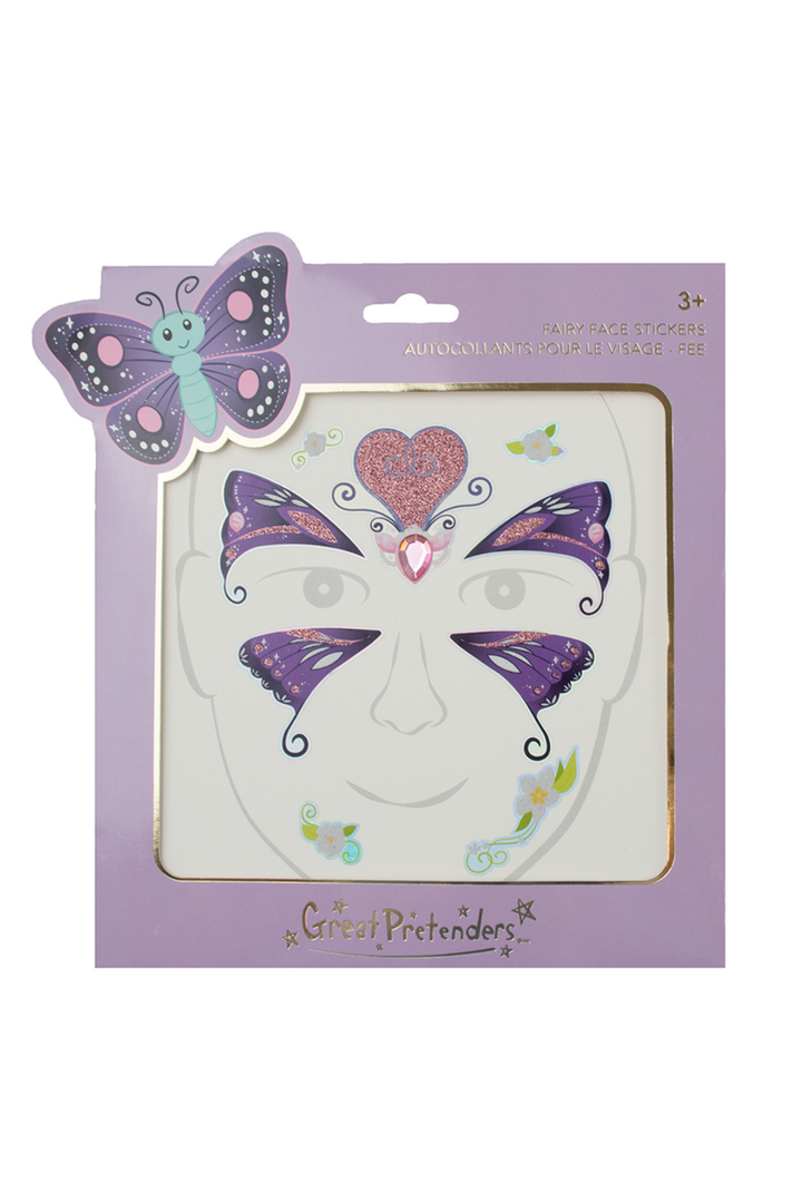 butterfly face stickers