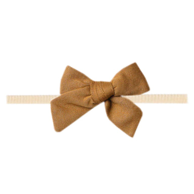 caramel color bow
