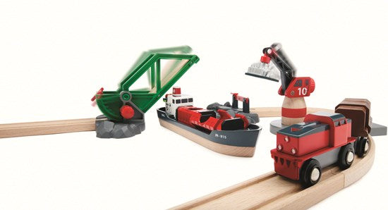 Cargo Harbor Set | BRIO - LOCAL PICK UP ONLY