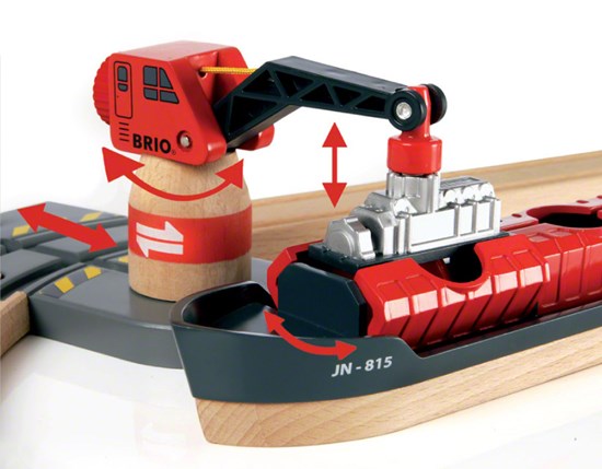 Cargo Harbor Set | BRIO - LOCAL PICK UP ONLY