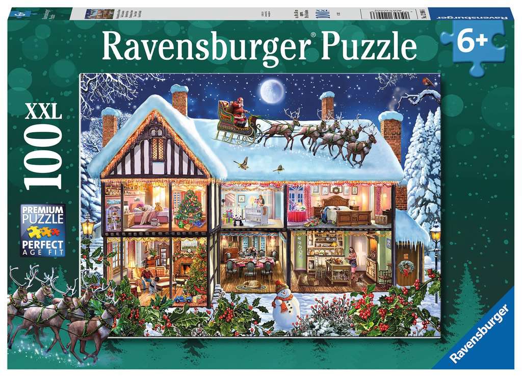 Christmas at Home Puzzle - 100pcs | Ravensburger