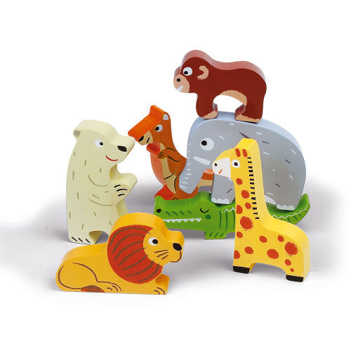 Janod Chunky Wooden Puzzle - Zoo | Janod