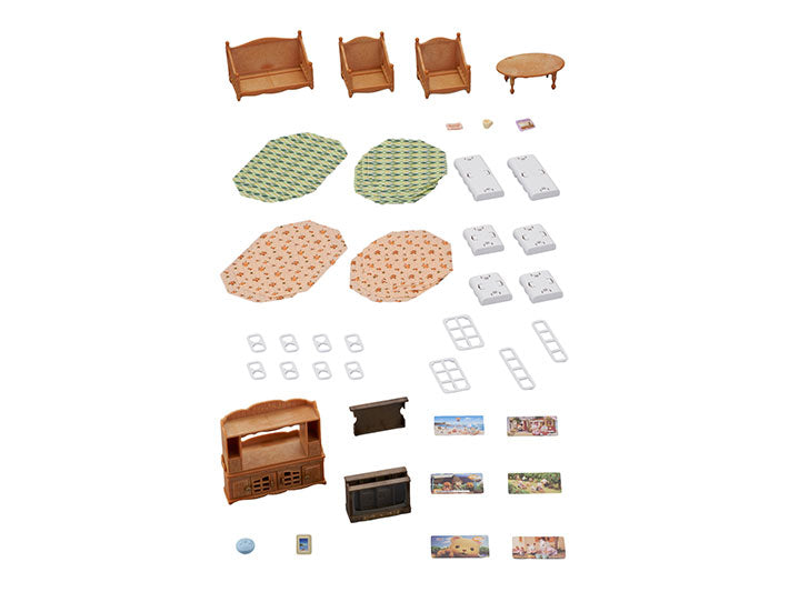 Comfy Living Room Set | Calico Critters – The Curious Bear