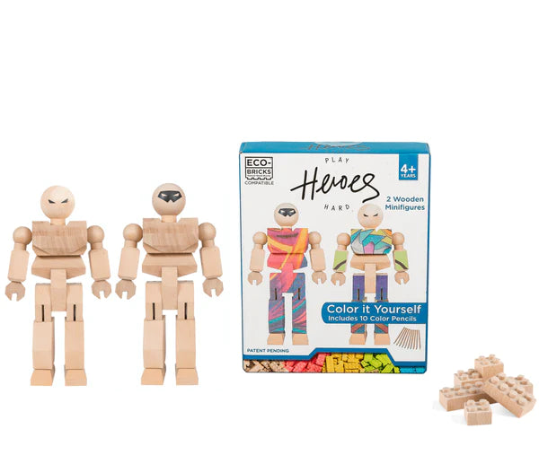 Playhard Heros DIY Mini-Figure - 2 Pack