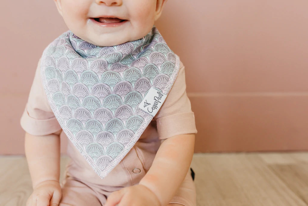 baby wearing seashell design