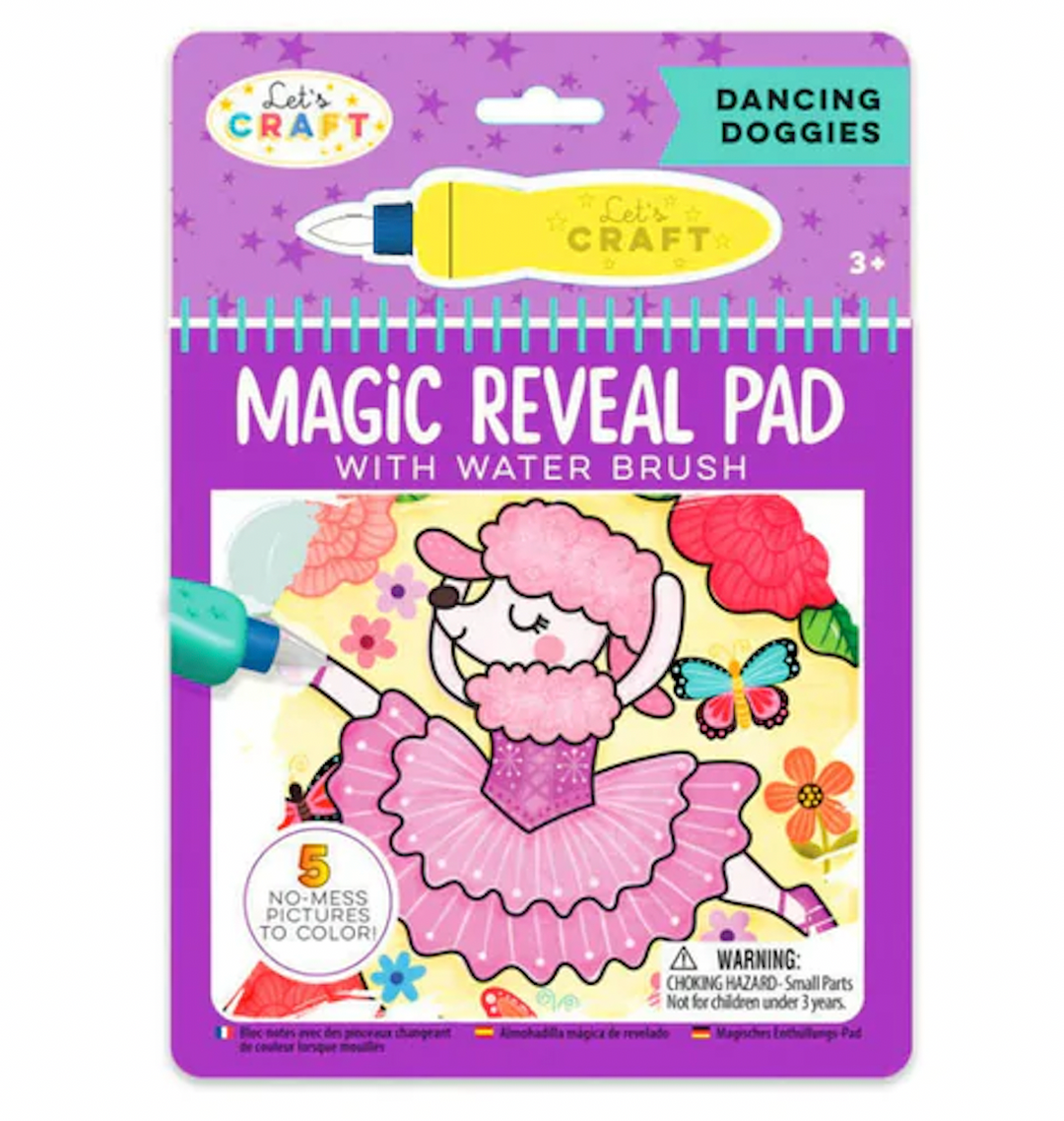 Magic Reveal Pad - Dancing Doggies