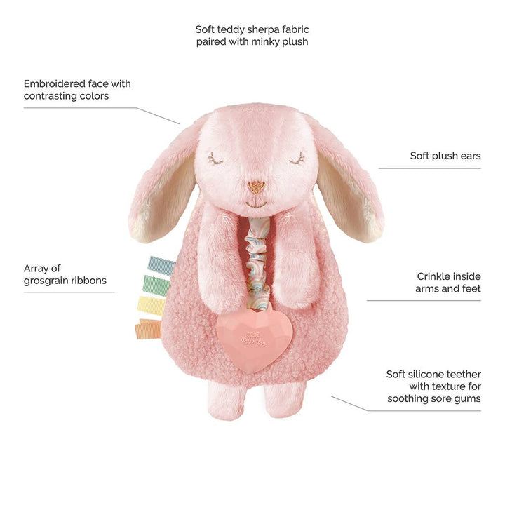 Itzy Lovey™ Bunny Plush + Teether Toy