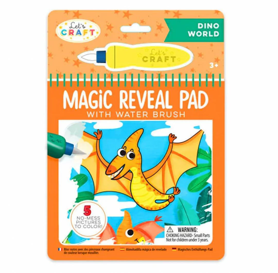 Magic Reveal Pad - Dinosaurs | Bright Stripes