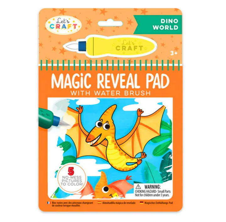 Magic Reveal Pad - Dinosaurs | Bright Stripes