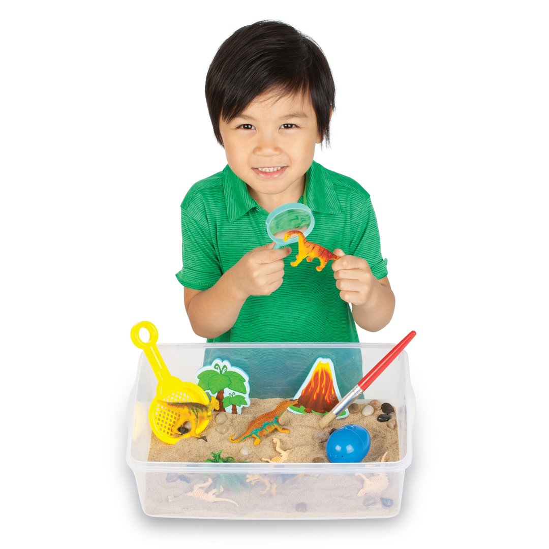 Sensory Bin - Dinosaur Dig