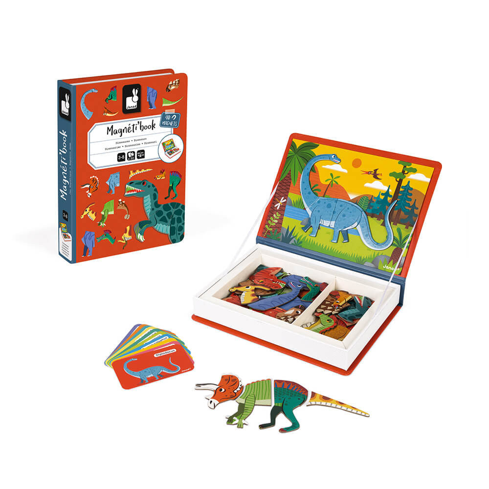 Dinosaurs Magneti'Book | Janod