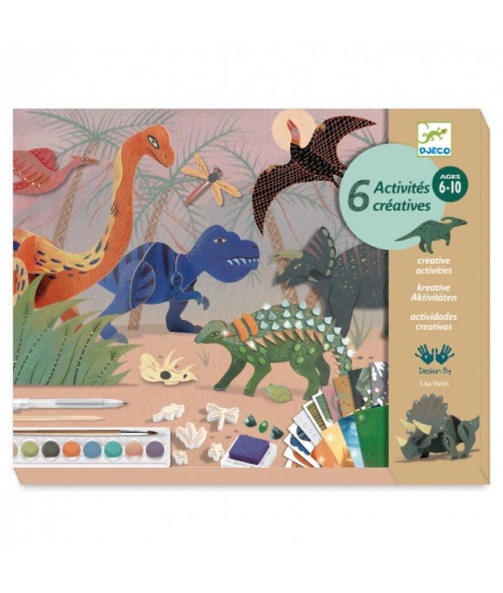 Multi-Activity Dino Box — The Curious Bear Toy & Book
