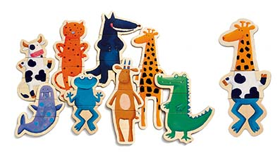 Crazy Animals Magnetic Game | DJECO