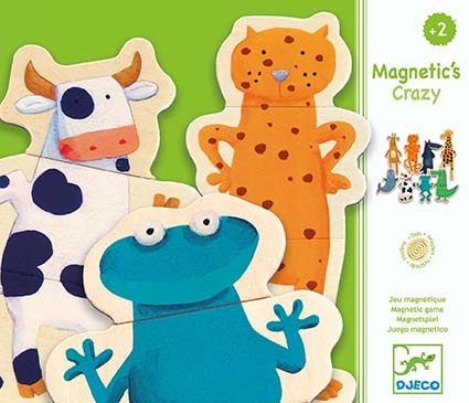 Crazy Animals Magnetic Game | DJECO