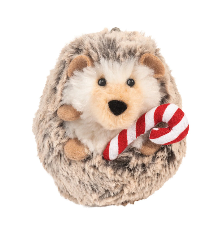 Mini Spunky Hedgehog Plush Ornament