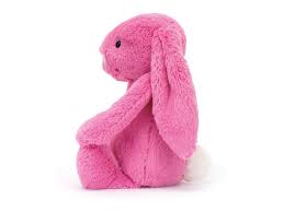 Bashful Hot Pink Bunny