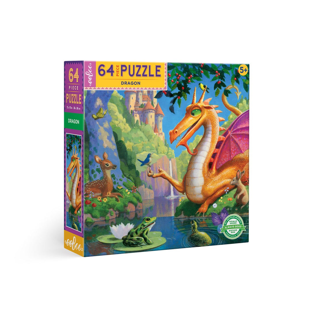 Dragon 64 Piece Puzzle | eeBoo