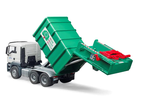 MAN TGS Rear Loading Garbage (Green) | Bruder - LOCAL PICKUP