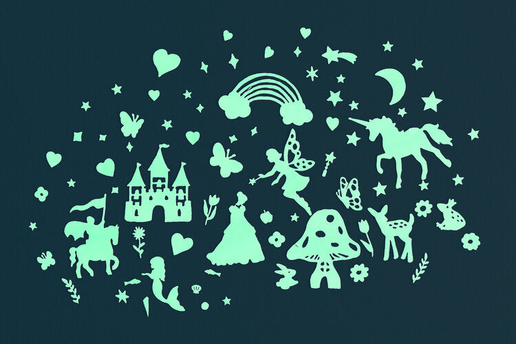 Fairy Tales Glow in the Dark Wall Stickers