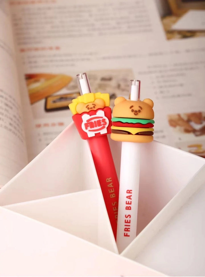 Fast Food Retractable Gel Pen