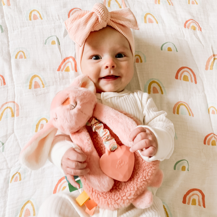 Itzy Lovey™ Bunny Plush + Teether Toy