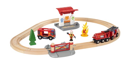 Rescue Firefighter Set BRIO LOCAL PICK UP ONLY The Curious Bear Toy Book Shop