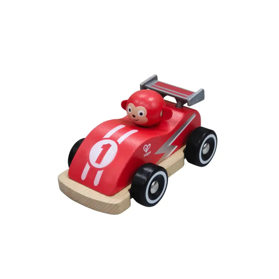 Hape wooden car shop