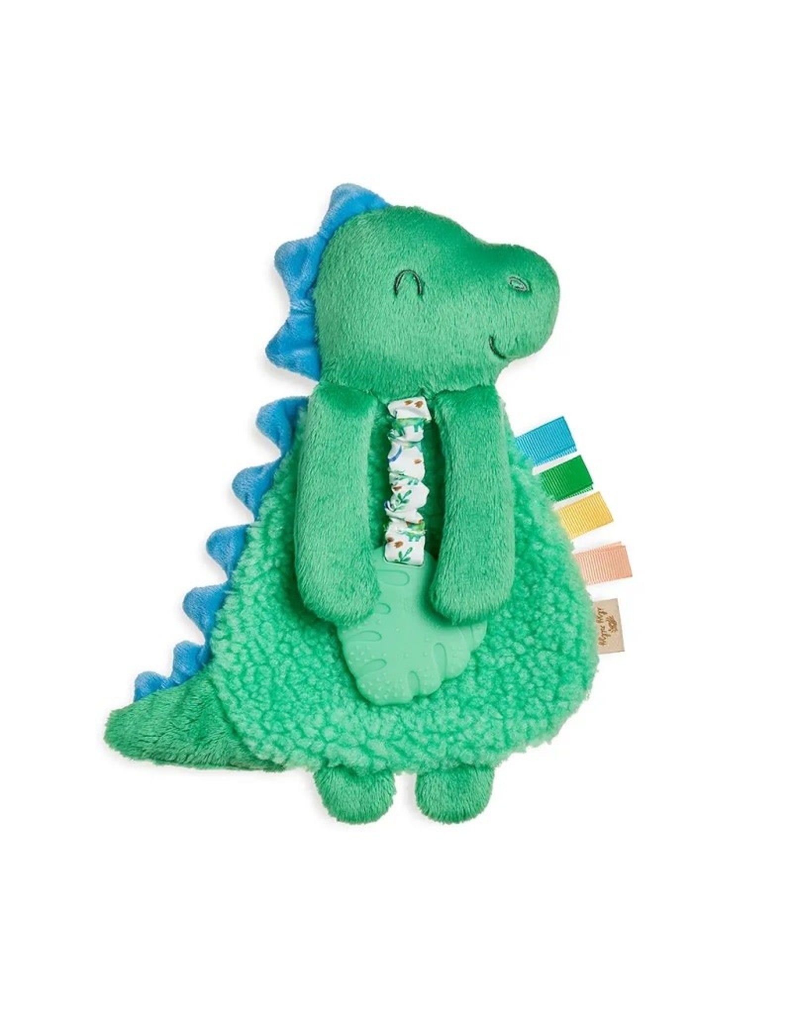Itzy Lovey™ Green Dino Plush + Teether Toy