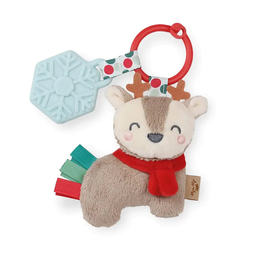 Itzy Ritzy Teether Holiday Reindeer Itzy Pal™ Plush + Teether