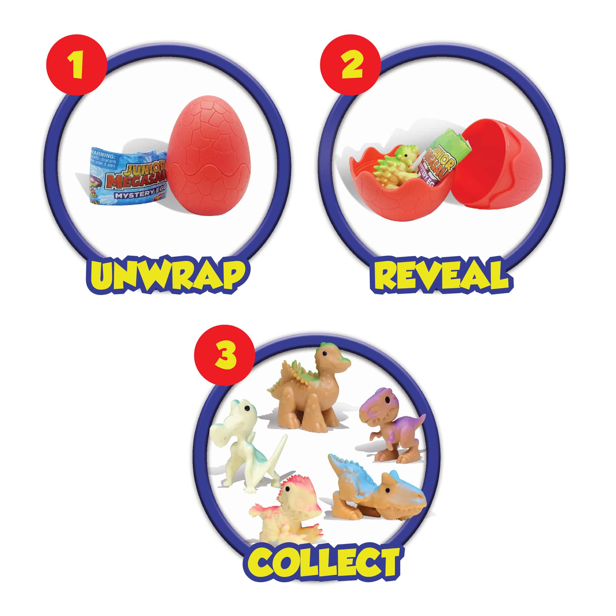 Junior Megasaur Dinosaur Mystery Egg | Schylling
