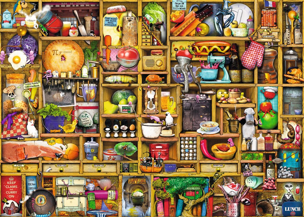 Kitchen Cupboard - 1000pc Puzzle | Ravensburger