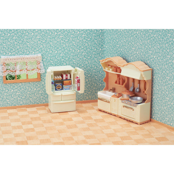 Kitchen Play Set Calico Critters The Curious Bear Toy Book Shop