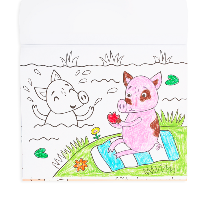 Little Farm Friends Coloring Book | OOLY