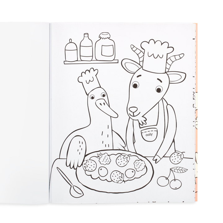 Little Farm Friends Coloring Book | OOLY